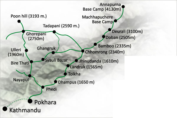 route map